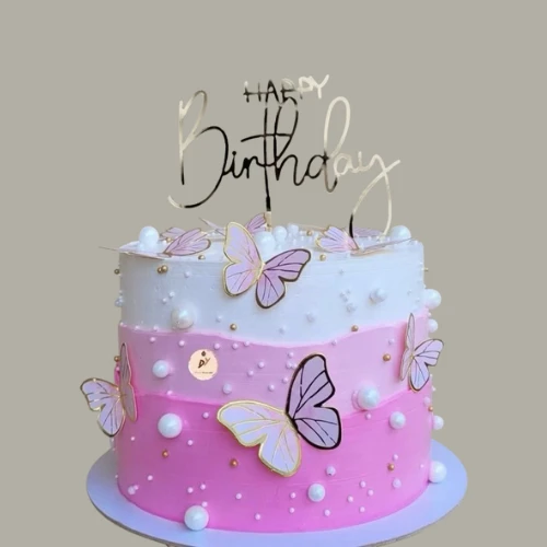 Princesses fairy tale birthday cake